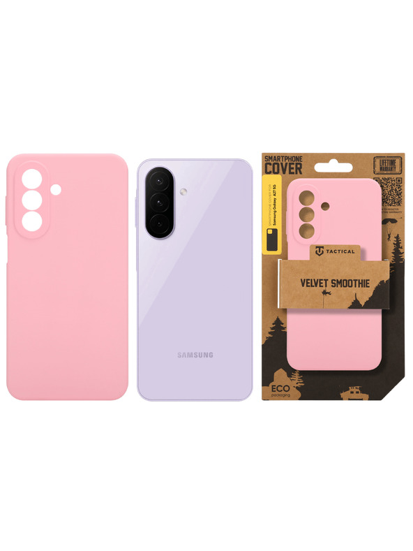 Tactical Tactical Velvet Smoothie Zaščita za Samsung Galaxy A27 5G Pink Panther