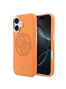 Guess Guess PU Perforated 4G Logo MagSafe Zadnji Ovitek za iPhone 17 Orange