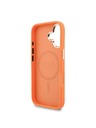 Guess Guess PU Perforated 4G Logo MagSafe Zadnji Ovitek za iPhone 17 Orange