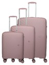 Travelite Komplet potovalnih kovčkov Tamaris Voyaage S,M,L Blush