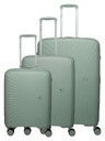 Travelite Komplet potovalnih kovčkov Tamaris Voyaage S,M,L Sage Green