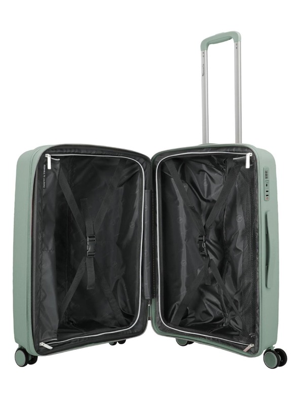 Travelite Potovalni kovček Tamaris Voyaage M exp. Sage Green