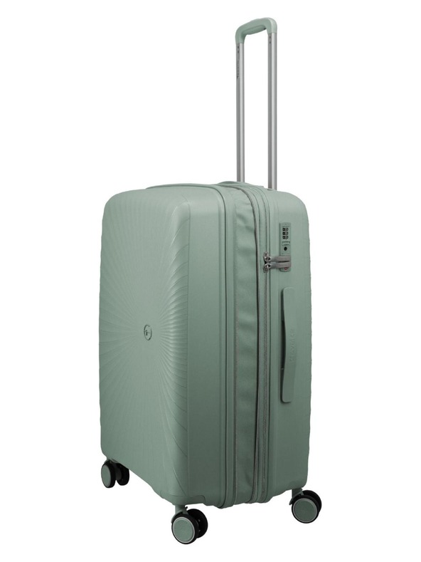 Travelite Potovalni kovček Tamaris Voyaage M exp. Sage Green