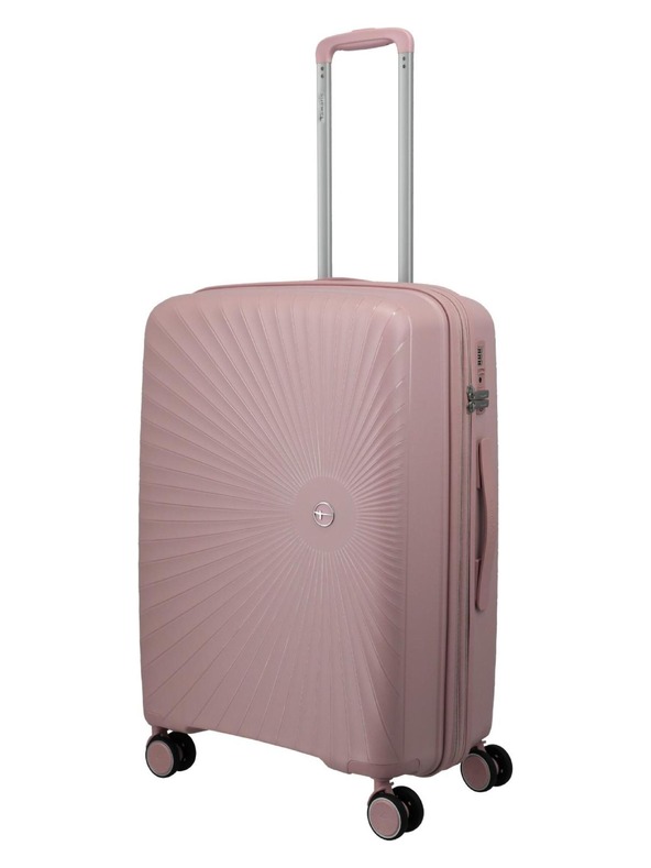 Travelite Potovalni kovček Tamaris Voyaage M exp. Blush