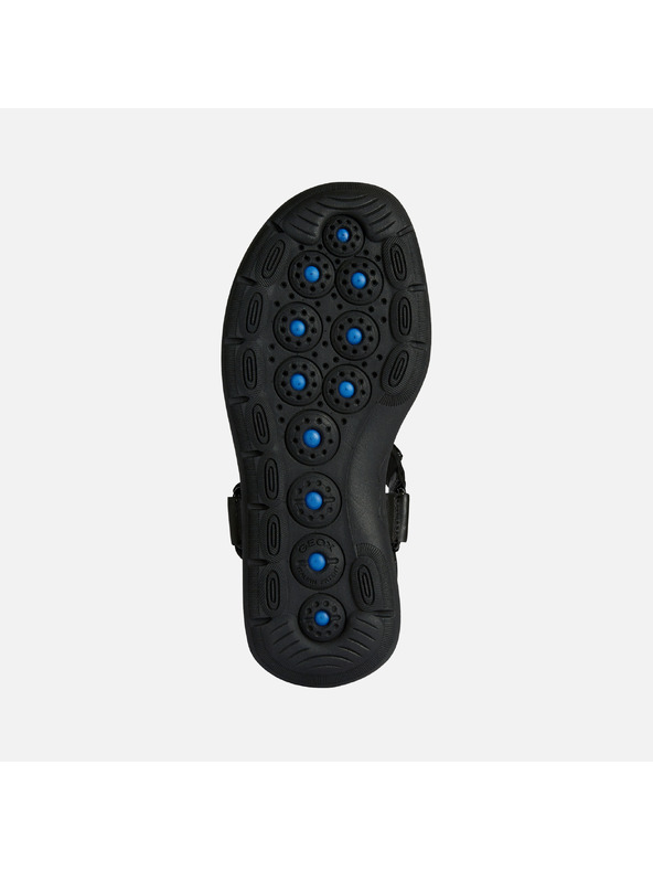 Geox Črni ženski sandali Geox Spherica EC5W
