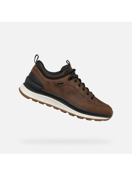 Geox Rjave moške superge Geox Spherica Actif X2