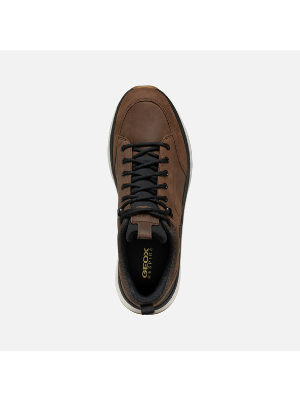 Geox Rjave moške superge Geox Spherica Actif X2
