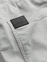 Ombre Clothing Moške pletenke jogger hlače s prošitkom nogavic - svetlo siva V3 P1521 Ombre Clothing