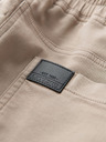 Ombre Clothing Moške pletenke hlače s prošitkom na nogavicah - siva V1 P1521 Ombre Clothing