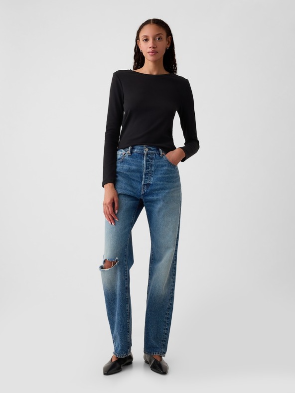 GAP GAP majica z dolgimi rokavi
