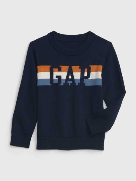 GAP Otroški pulover z logotipom GAP