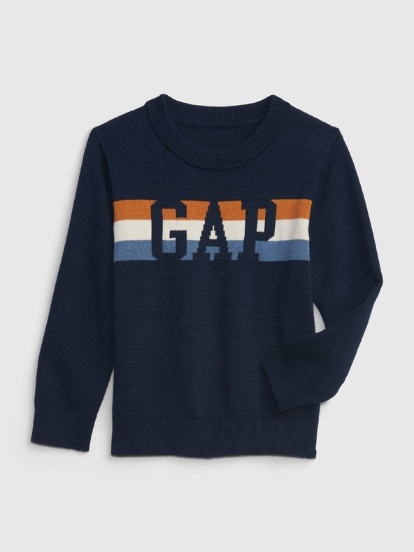 GAP Otroški pulover z logotipom GAP