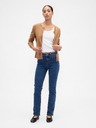 GAP Kavbojke Mid Rise Classic Straight GAP