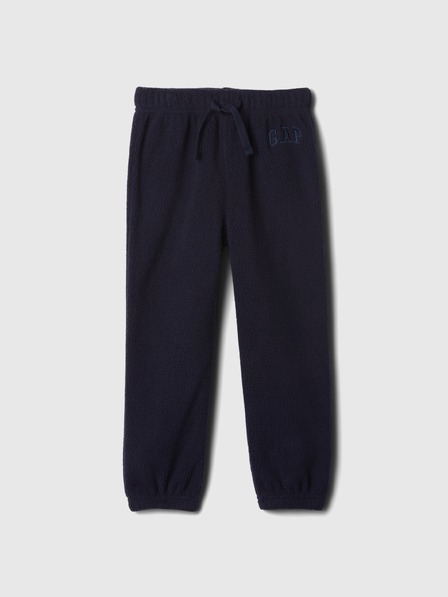 GAP Baby hlače z logotipom Polar Fleece GAP