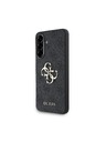 Guess Guess PU 4G Metal Logo Zadnji pokrov za Samsung Galaxy A36 Grey