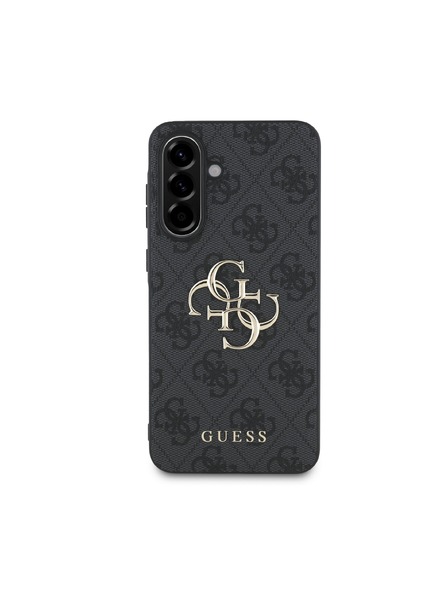 Guess Guess PU 4G Metal Logo Zadnji pokrov za Samsung Galaxy A36 Grey