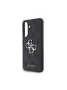 Guess Guess PU 4G Metal Logo Zadnji pokrov za Samsung Galaxy A36 Grey