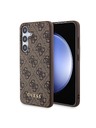 Guess Guess 4G Zadnji pokrov za Samsung Galaxy S24 Brown
