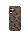 Guess Guess 4G Zadnji pokrov za Samsung Galaxy S24 Brown