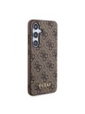 Guess Guess 4G Zadnji pokrov za Samsung Galaxy S24 Brown
