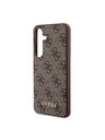 Guess Guess 4G Zadnji pokrov za Samsung Galaxy S24 Brown