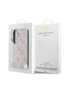 Guess Guess PU Leather 4G Colored Ring MagSafe Zadnji pokrov za Samsung Galaxy S24 Pink