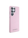 Karl Lagerfeld Karl Lagerfeld PU Saffiano Metal Logo and Frame Zadnji pokrov za Samsung Galaxy S25 Ultra Pink