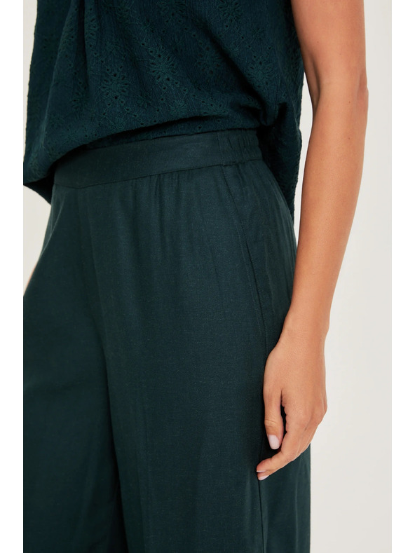 Moodo Culottes hlače zelene Moodo