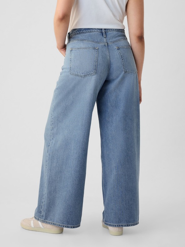 GAP Kavbojke Mid Rise UltraSoft Baggy GAP