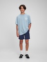 GAP Najstniško organski t-shirt z logotipom Gap classic GAP
