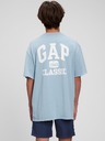 GAP Najstniško organski t-shirt z logotipom Gap classic GAP