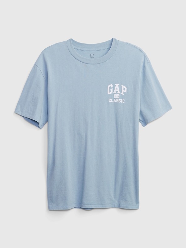 GAP Najstniško organski t-shirt z logotipom Gap classic GAP