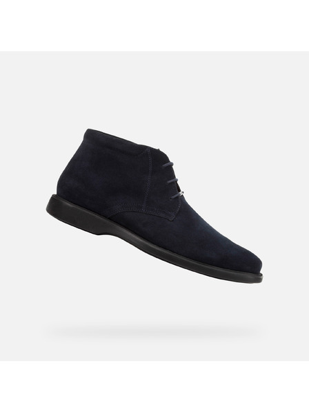 Geox Temno modra moška gležnjna obuv Geox Brayden 2fit