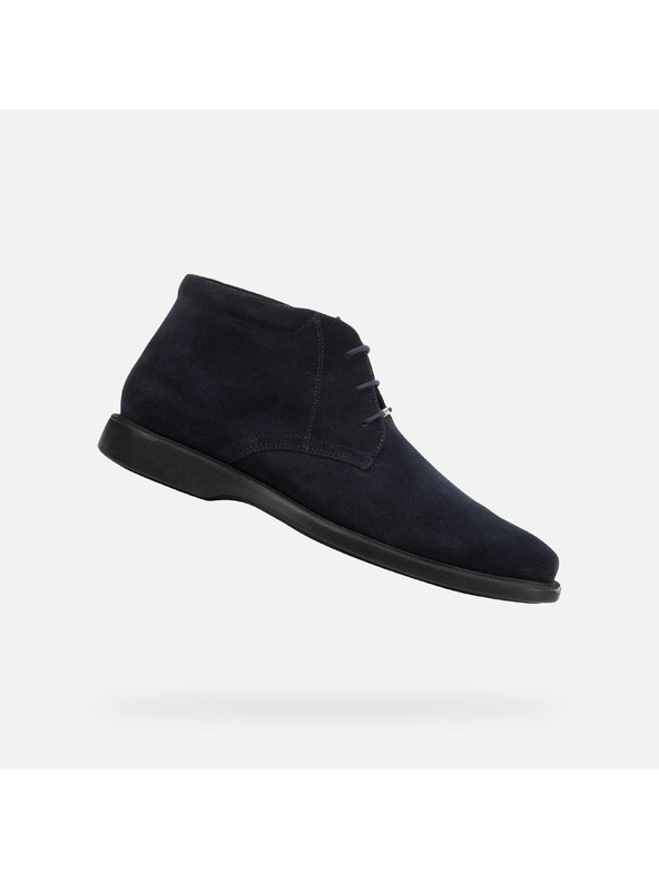 Geox Temno modra moška gležnjna obuv Geox Brayden 2fit