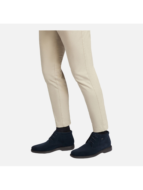 Geox Temno modra moška gležnjna obuv Geox Brayden 2fit