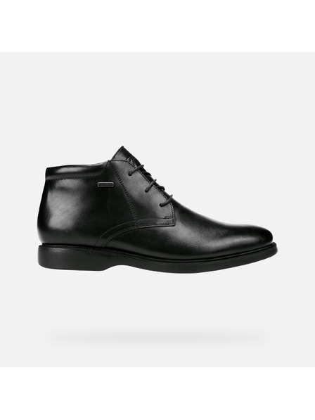Geox Črna moška gležnjna obuv Geox Brayden 2fit