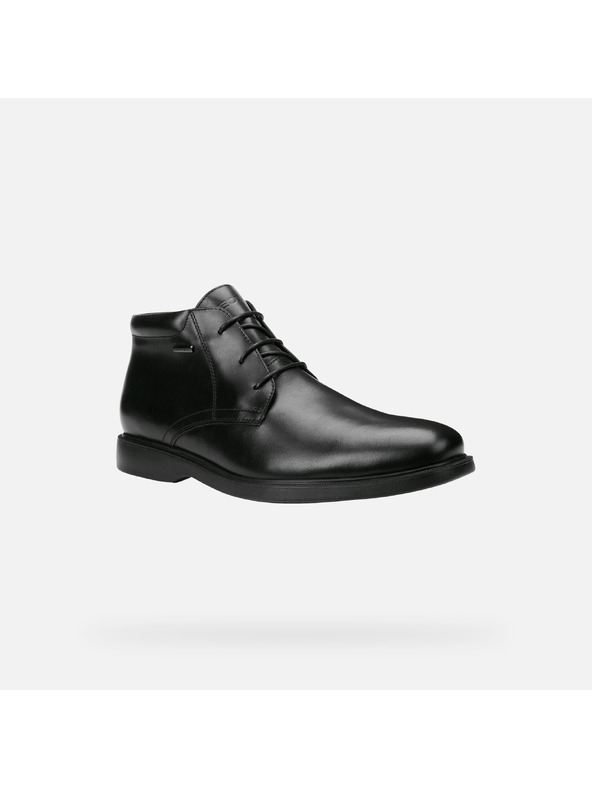 Geox Črna moška gležnjna obuv Geox Brayden 2fit