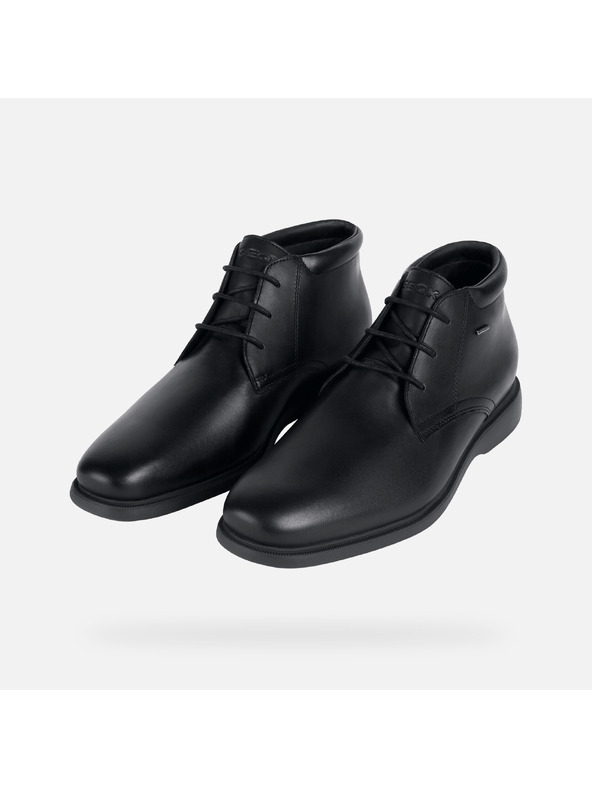 Geox Črna moška gležnjna obuv Geox Brayden 2fit