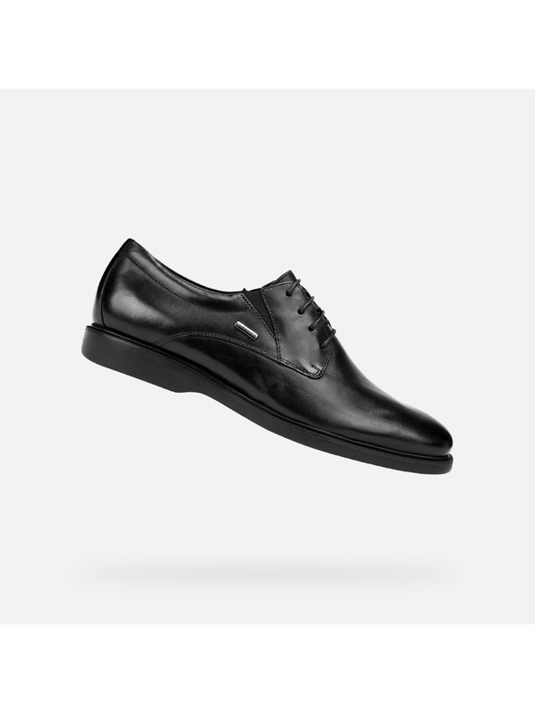 Geox Črna moška poslovna obuv Geox Brayden 2fit