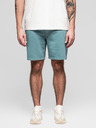 Ombre Clothing Komplet dveh moških trenirk v sproščenem kroju - temno modra/tirkizna V1 Z126 Ombre Clothing