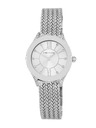 Anne Klein Ženske okrogle ure Anne Klein mesh AK/2209SVSV