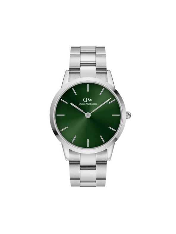 Daniel Wellington Srebrne moške ure Daniel Wellington Iconic Emerald
