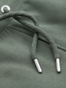 Ombre Clothing Komplet dveh moških trenirk s črtami - kremna/olivna V2 Z128 Ombre Clothing