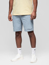 Ombre Clothing Komplet dveh moških trenirk s potiskom - svetlo modra/tirkizna V1 Z127 Ombre Clothing