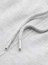 Ombre Clothing Komplet dveh moških trenirk s črtami - siva melanž/olivna V1 Z128 Ombre Clothing