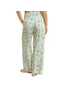 DIM DIM TROPICAL PANTS - Ženske plažne hlače - zelena - svetlo rjava - smetanova