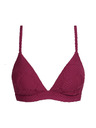 DIM DIM SWIMWEAR SHELL TRIANGLE BRA - Ženski kupači kostum - temno rdeča
