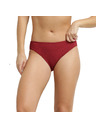 DIM DIM SWIMSUIT SHELL BIKINI - Ženski kupači kostum - temno rdeča