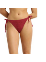 DIM DIM SWIMWEAR SHELL SLIP - Ženski kupaći kostum - temno rdeča
