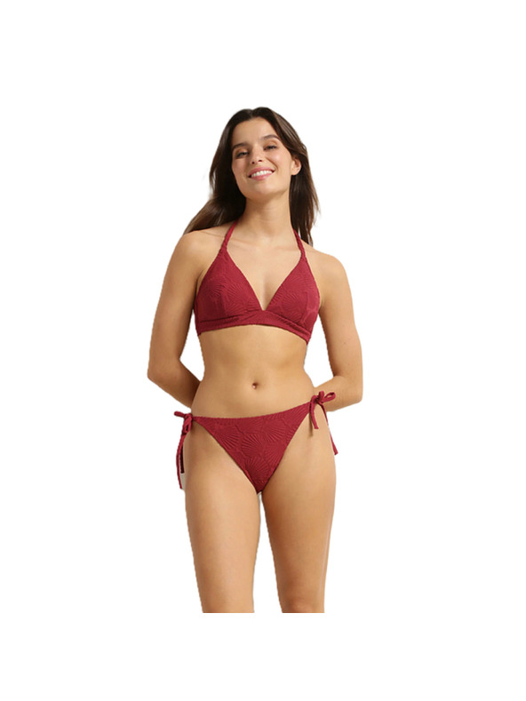 DIM DIM SWIMWEAR SHELL SLIP - Ženski kupaći kostum - temno rdeča